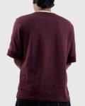 Long sleeve maroon t-shirt
