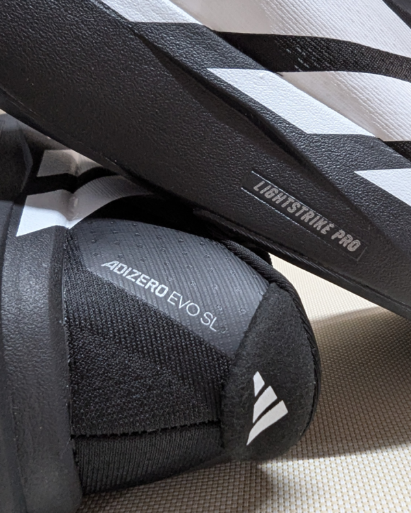 Adizero EVO SL Black Running Shoes