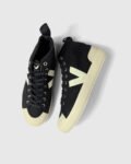VEJA Black High Top Nova Canvas